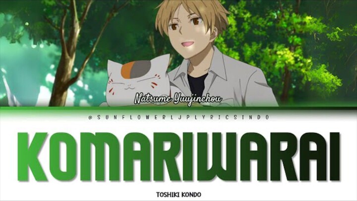 【COVER】Komariwarai - Toshiki