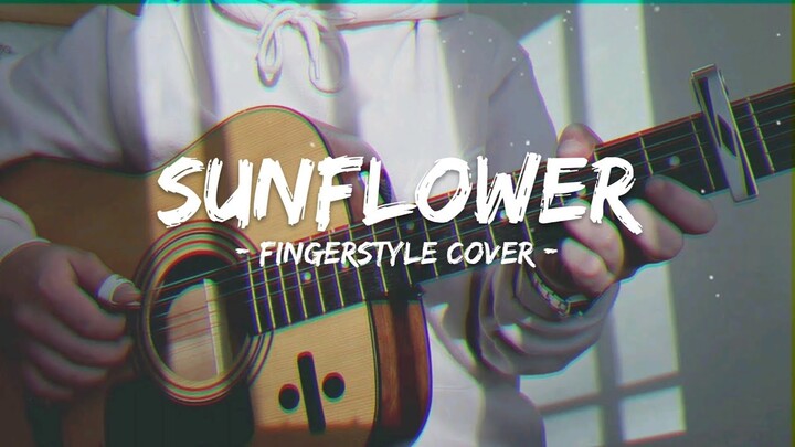 Sunflower - Rex Orange County (Aesthetic Fingerstyle cover w/ lyrics) Free TABS