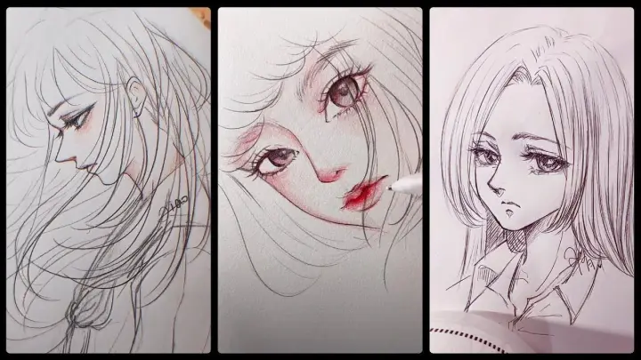 Cách vẽ tóc anime nam  Kiểu tóc thứ 2 và thứ 3  YouTube