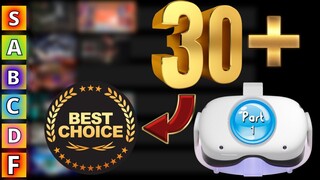 Best Quest 2 VR Games RANKED 2022 - Part 1 First 15