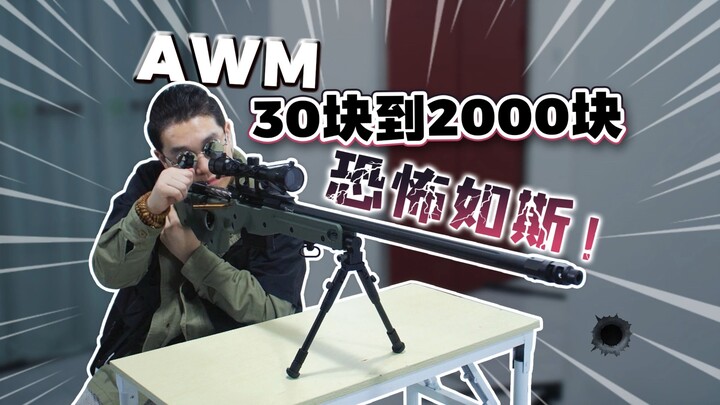 Identify the popular AWM safety toys on the Internet, ranging from 30 yuan to 2000 yuan!