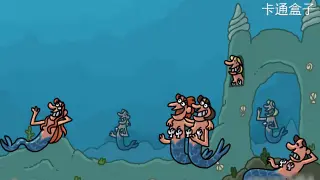 "Cartoon Box Series" can't guess the ending brain hole animation - encounter a mermaid