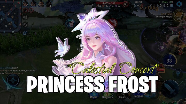 Review skin princess frost wave "Calestial Concert"