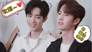 【博君一肖】报告！王老师每个字都夹带私货！每句话都在回应他的心上人