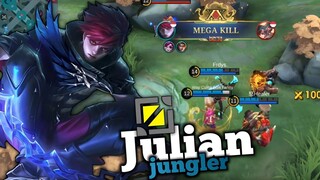 Julian kekebalan!? masih worth it sih!? bisa lawan 3 orang!? cobain - Mobile Legends