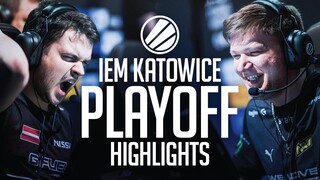 CS:GO - BEST PLAYS OF IEM KATOWICE 2022 - PLAYOFFS!