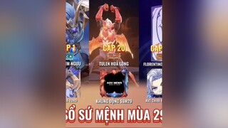 [Sổ Sứ Mệnh mùa 29] - Song Long Đại Chiến sắp ra mắt 😱 lienquan lienquanvietnam lienquanmobile lienquantiktok archangel2909