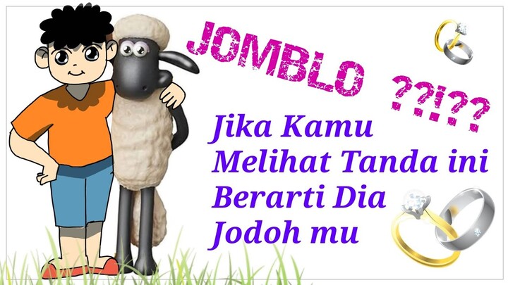 CARA MUDAH MENGETAHUI JODOH KITA !! MITOS BERWAJAH MIRIP  - Kartun horor lucu