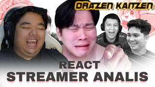 LUMBA-LUMBA DI ROASTING HABIS-HABISAN!!! | #REAC7 Drazen Kanzen -STREAMER ANALIS EXE #mlbbidcreator