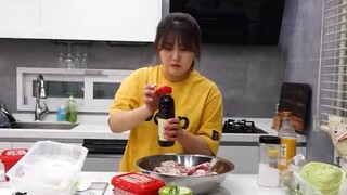 cách làm thịt heo xào cay #food