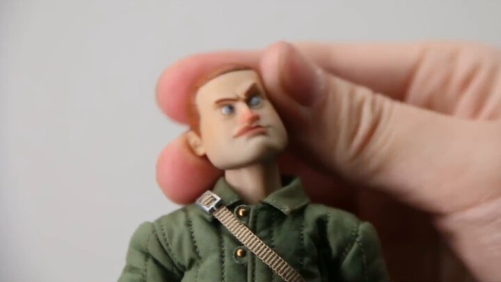 Cute cartoon Soviet army dolls [Ji Jia Mo Wan #169] POP COSTUME 1/12 Big Head Soldier Series Sixth E