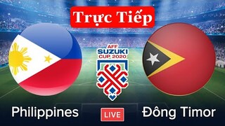 🔴VTV6 TRỰC TIẾP BÓNG ĐÁ: ĐÔNG TIMOR - PHILIPPINES | Bảng A AFF SUZUKI CUP 2020