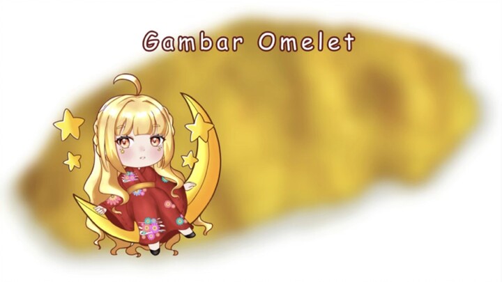 [SPEEDPAINT]: Gambar Omelet