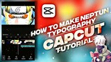 How to make neptun typography in Capcut easy way | Capcut tutorial