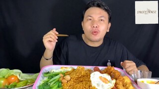 Ăn và thưởng thức mì trộn sa tế siêu cay phần 10 #anngon