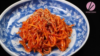 Korean Radish Banchan