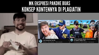 EKSPRESI MR BEAST KONSEP IDE KONTEN NYA DIPLAGIATIN BERLIAN BEKU