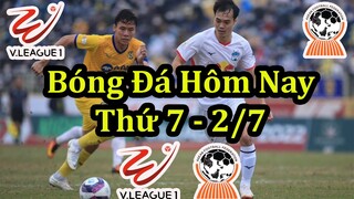 Lịch Thi Đấu Bóng Đá Hôm Nay 2/7 - Vòng 5 VLeague & U19 Đông Nam Á - Thông Tin Trận Đấu