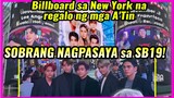 SB19 emosyonal ng makita ang Billboard nila sa New York na handog ng mga fans!