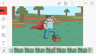 Cara Membuat Animasi Minecraft Mudah di Android - Tutorial Flipaclip