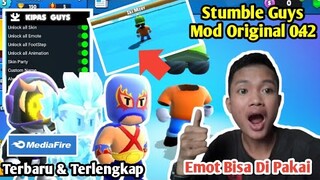 UPDATE STUMBLE GUYS 0.42 ORI MOD MENU UNLOCK ALL SKIN || PILIH MAP & EMOT WORK 100%