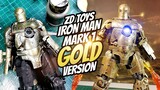 ZD TOYS IRON MAN MARK 1 GOLD VERSION CUSTOM BY RALPH CIFRA - TUTORIAL , MARVEL