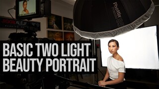 Lighting Tutorial: Basic Beauty Lighting Setup using Two SpeedLights (Off Camera Flash Photography)