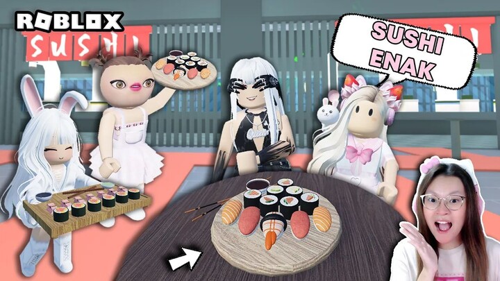 Buka Restoran Sushi Bersama LenLen !! [Roblox Indonesia]