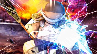 Awakened Whitebeard throws Free Devil Fruits at people in this One Piece Game...