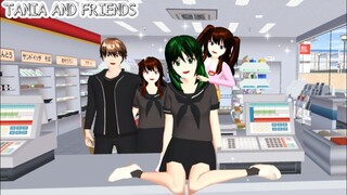 TANIA & FRIENDS #part 13 DRAMA SAKURA SCHOOL SIMULATOR | MUTIA ANIMASI | PEANUT BUTTER