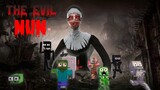 Monster School : THE EVIL NUN HORROR CHALLENGE - Minecraft Animation