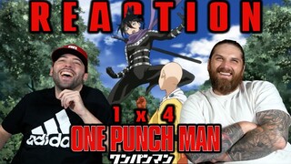 One Punch Man 1x4 REACTION!! "The Modern Ninja"