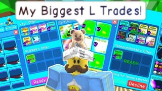 Top 5 Mayrushart's BIGGEST L TRADES In Bubblegum Simulator! (Roblox)