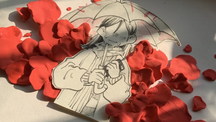 “死了的话就看不见落日了。”