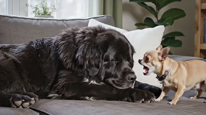 He really said ‘mute’ with ONE paw