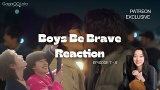 Boys Be Brave! 고백을 못하고 Episode 7 + 8 Reaction (highlight)