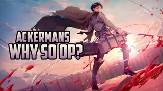 Why Ackermans are so OP? || Ackerman history || OTAKU CENTRAL || HINDI