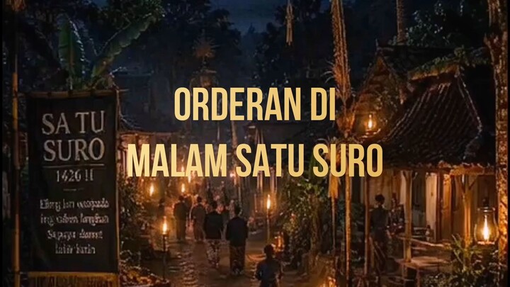orderan di malam satu suro