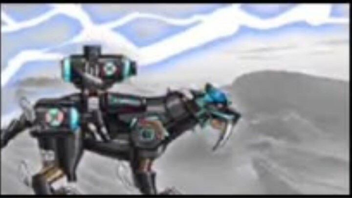 Transform Dino Robot Dinosaur Smilodon Black