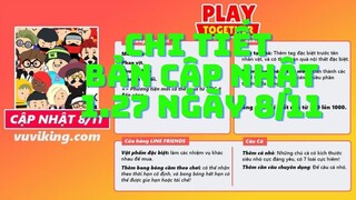 PLAY TOGETHER | CHI TIẾT BẢN CẬP NHẬT MỚI 1.27 CỦA GAME PLAY TOGETHER NGÀY 8-11,CÓ HÌNH ẢNH MINH HỌA