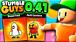 NUEVA ACTUALIZACIÓN de STUMBLE GUYS 0.41!! 👀🔥 Muchas Skins, Emote Patada, Bot Dash y Más!! 😱