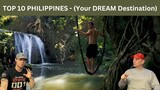 Two Foreigners REACT to TOP 10 PHILIPPINES Your DREAM Destination