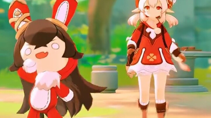 [Genshin Impact] Điệu nhảy cơ khí của bộ đôi nhân vật hệ lửa!