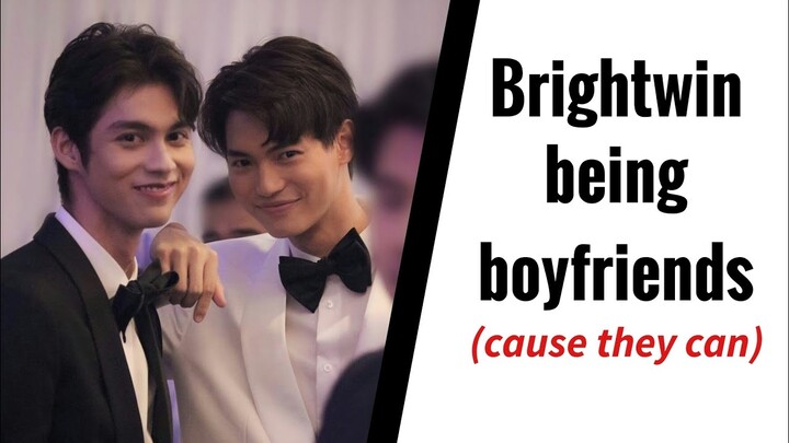Brightwin acting like real boyfriends 👁️👄👁️ | SarawatTine