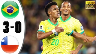 🔥 Brazil 3-0 Chile | Estêvão, Paquetá & Guimarães Dominate La Roja! ⚽
