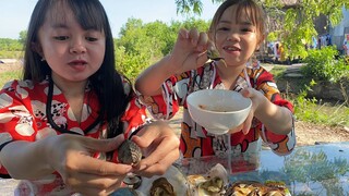 Lần đầu tiên Nàng Út Ống Tre được Cô Chủ Nhỏ dắt đi mò sò và cái kết hết hồn || Nàng Út Ống Tre