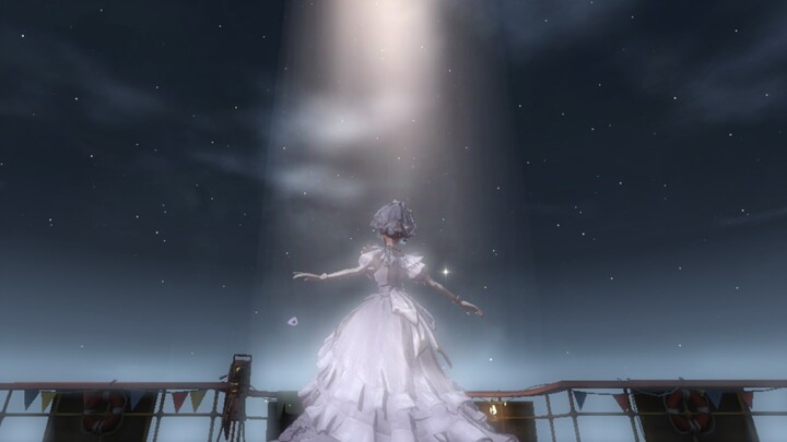 The lady’s big dress really nailed it this time.