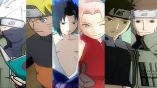 Team 7 All Ultimate & Team Ultimate Jutsus - Naruto Shippuden Ultimate Ninja 5 (60FPS)