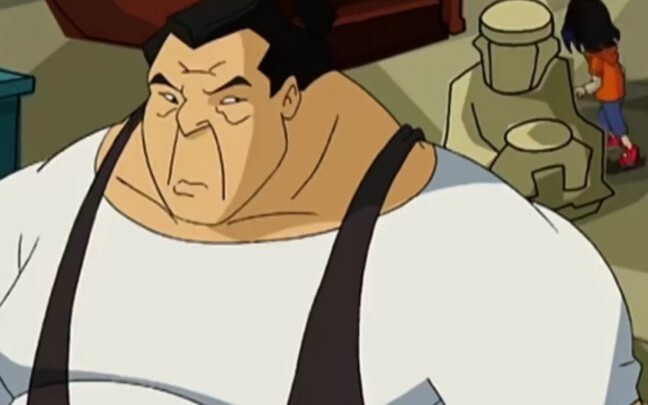 Tohru absorbed the black energy of Bogang and ate like crazy in his father's antique shop as if it w