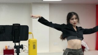 Rookie practicing hip-hop